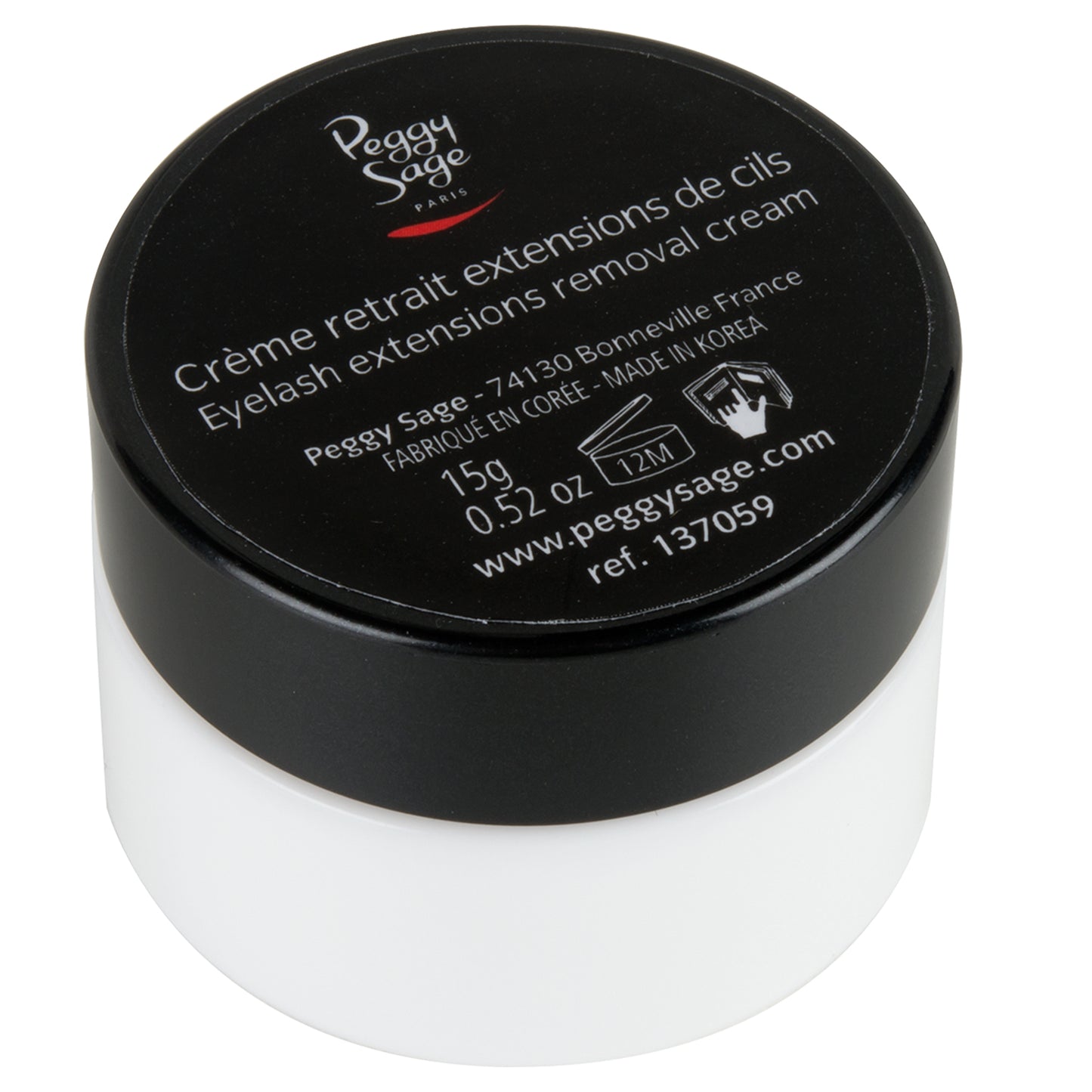 Peggy Sage Crema Rimozione Extension Ciglia 15g