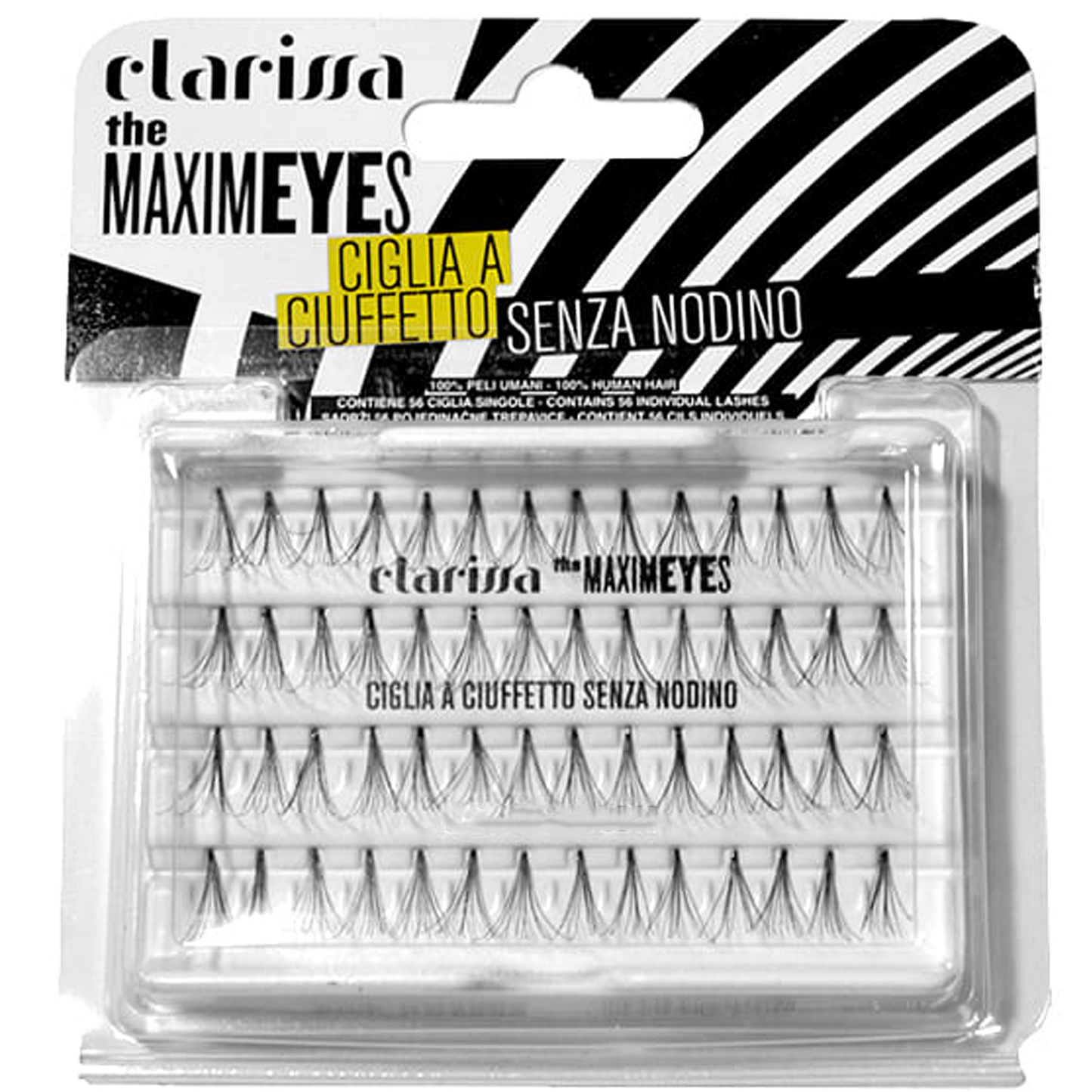 Clarissa Maximeyes Ciglia a Ciuffetto Senza Nodino S/M/L