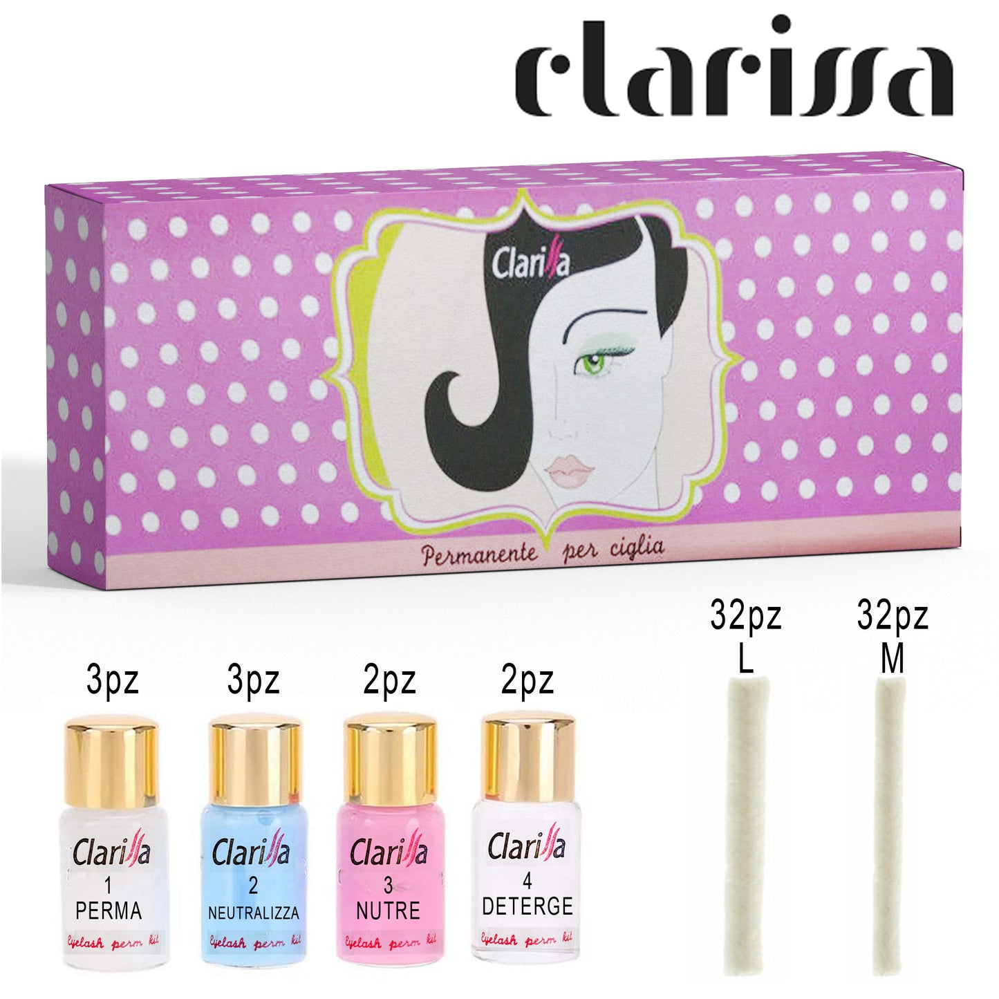 Clarissa Kit Permanente Per Ciglia