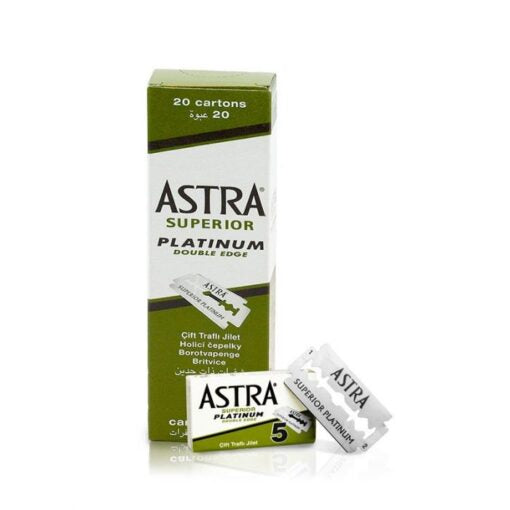 Astra Lame Da Barba Superior Platinum 20 x 5