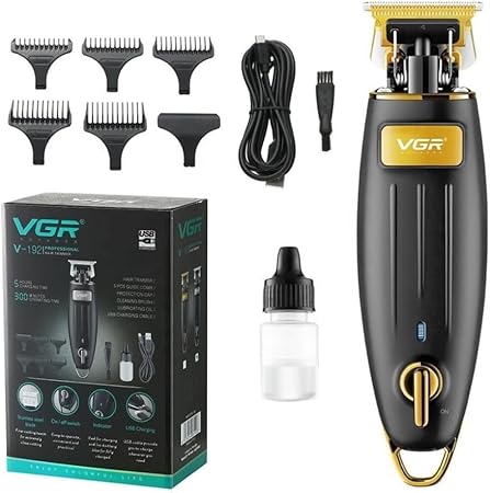 VGR V-192 Taglia Capelli Professionale Regolabarba A Batteria Cordless Trimmer