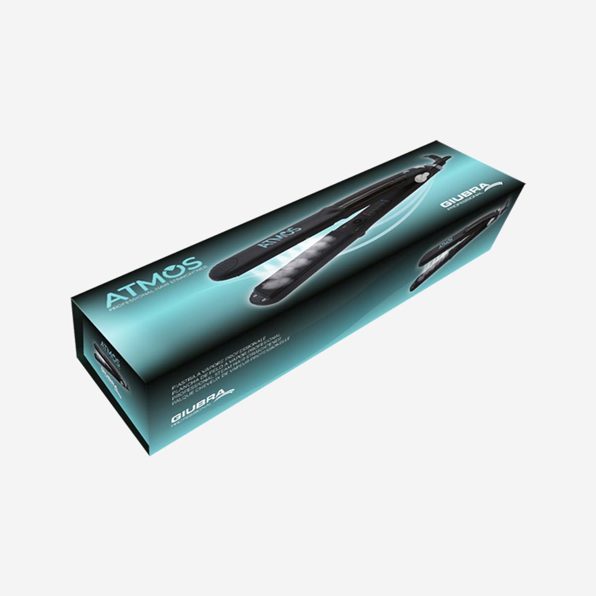 Giubra Atmos Piastra A Vapore Per Capelli