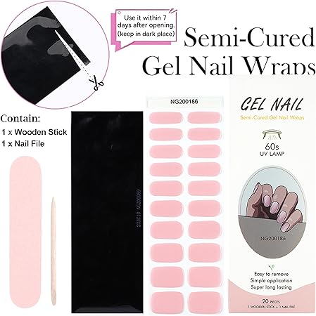 Yifa Gel Nail Unghie Colorate Applicazione Rapida 20pz