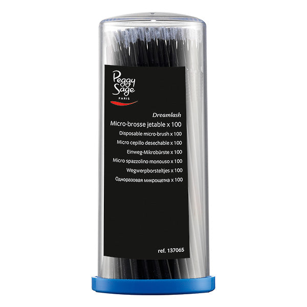 Peggy Sage Microspazzolini Monouso Per Ciglia 100pz