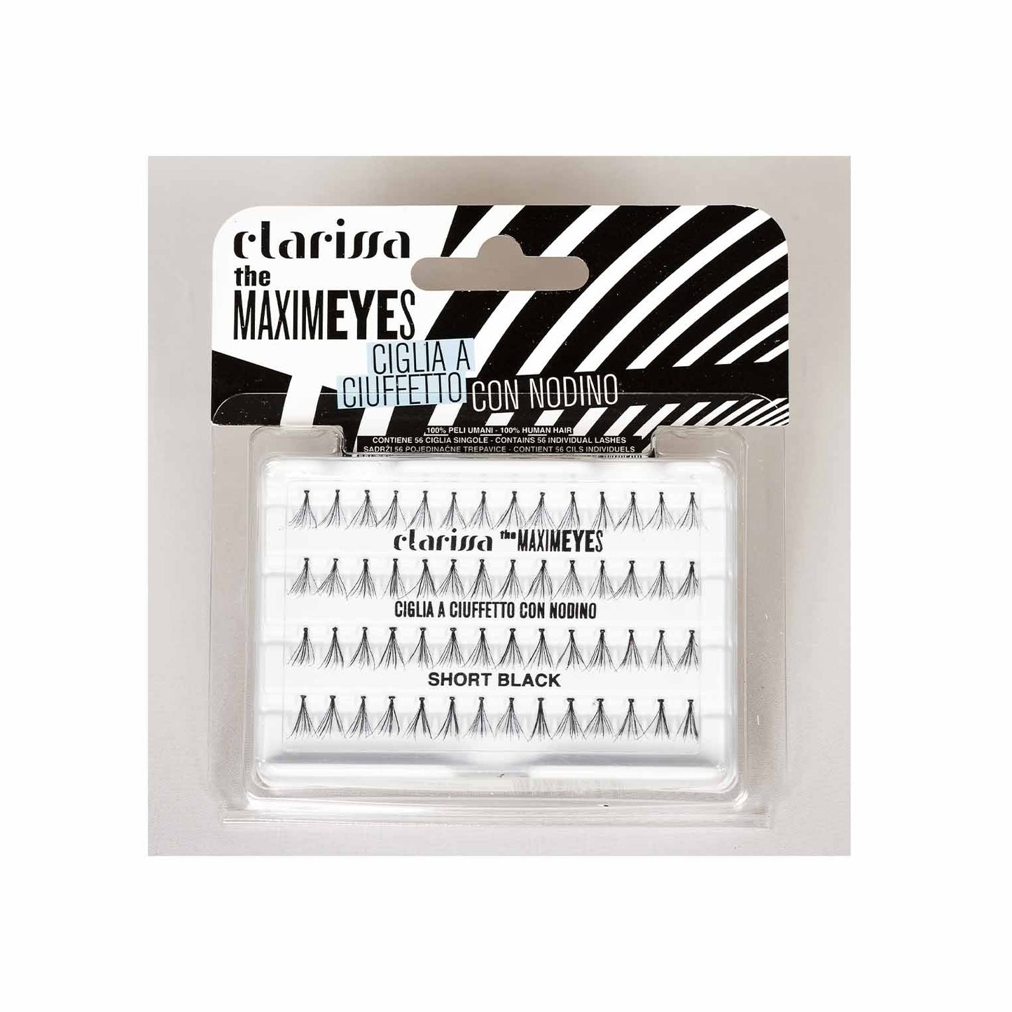 Clarissa Maximeyes Ciglia a Ciuffetto Con Nodino S/M/L