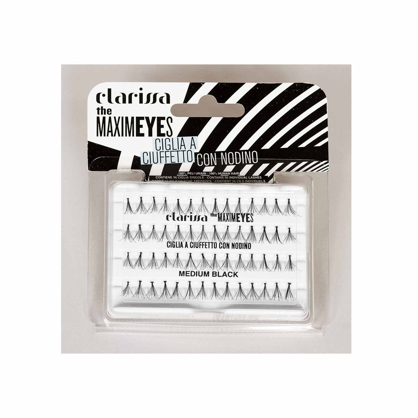 Clarissa Maximeyes Ciglia a Ciuffetto Con Nodino S/M/L