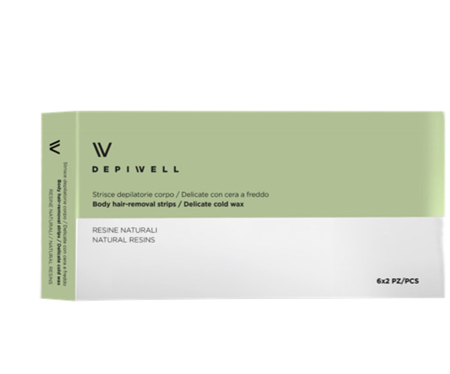Depiwell Strisce Depilatorie Corpo Delicate Con Cera a Freddo 6 x 2pz