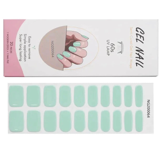 Yifa Gel Nail Unghie Colorate Applicazione Rapida 20pz