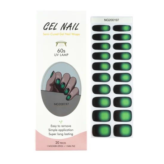 Yifa Gel Nail Unghie Colorate Applicazione Rapida 20pz