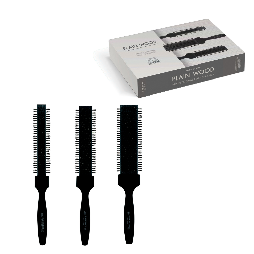 3ME Maestri Kit 3 spazzole Plain Wood 3274 + 3275 + 3276