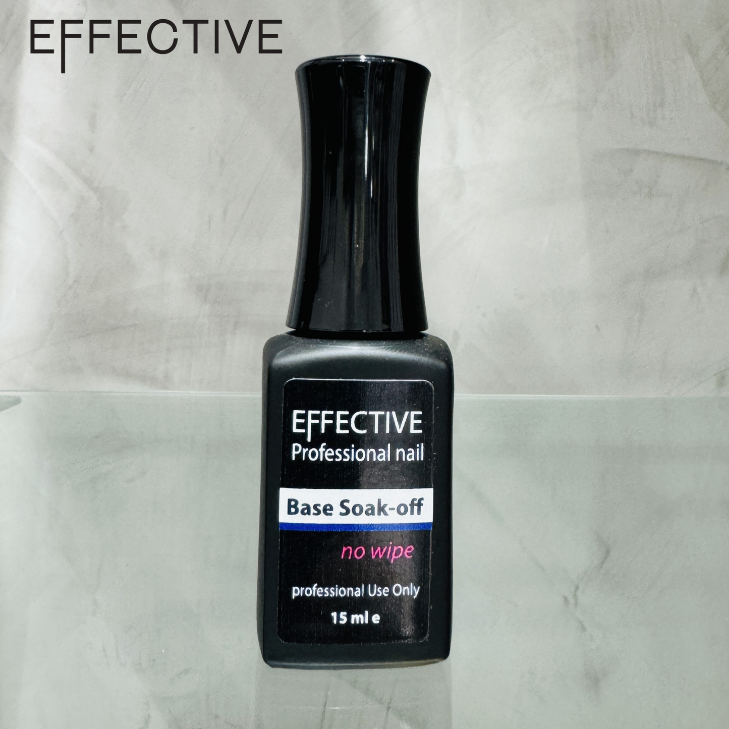 Effective Base Soak Off No Wipe 15ml