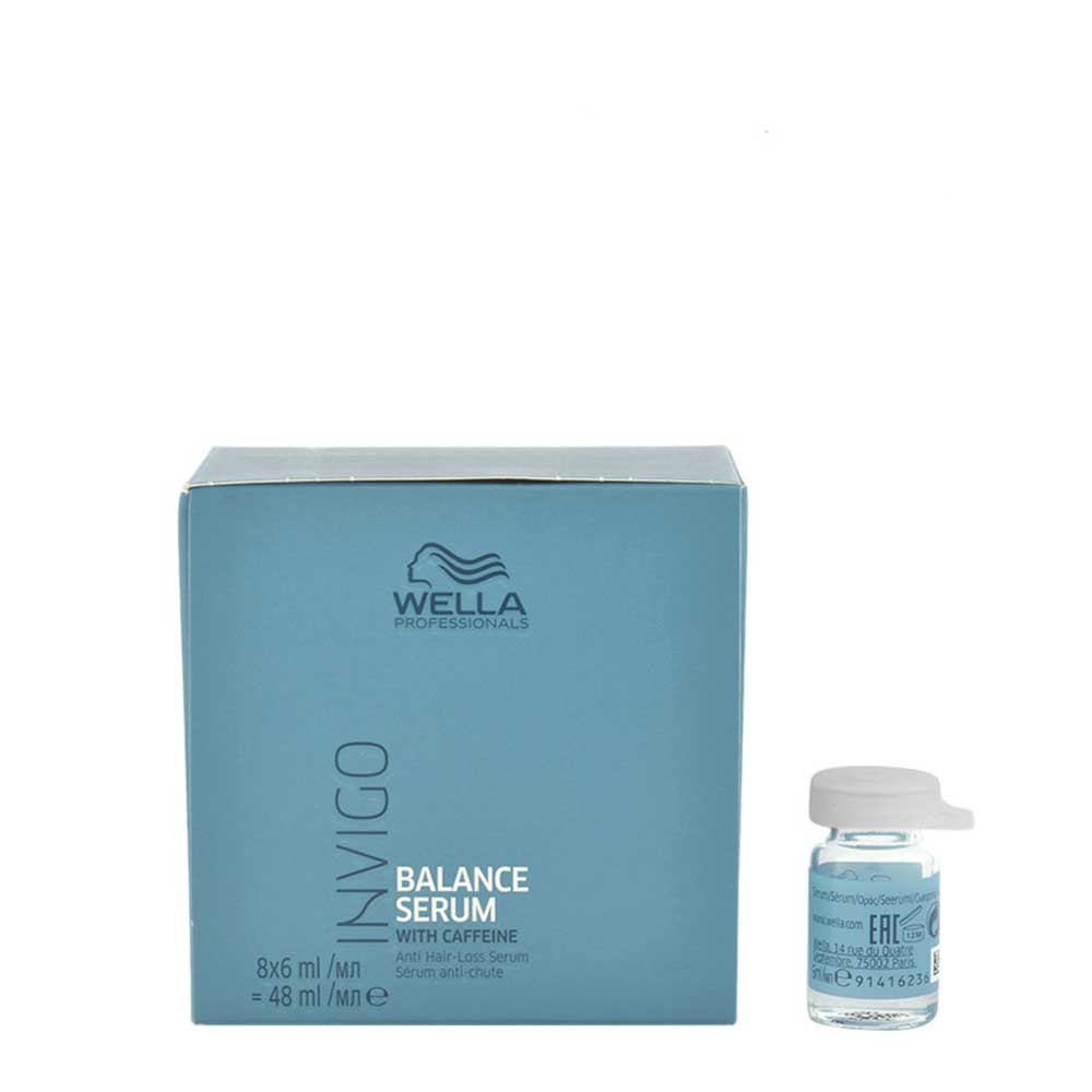 Wella Invigo Balance Serum Siero Anticaduta 8x6ml