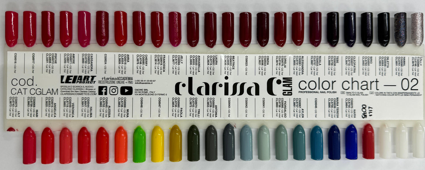 Clarissa C-Glam 7 ml Smalto Effetto Gel