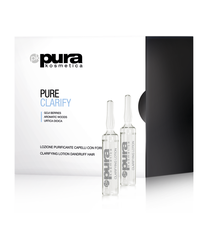 Pura Kosmetica Pure Clarify Fiale Purificanti Antiforfora 12 x 6ml