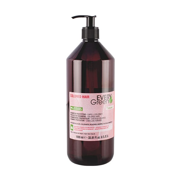 Everygreen Shampoo Restitutivo Per Capelli Colorati 1000ml