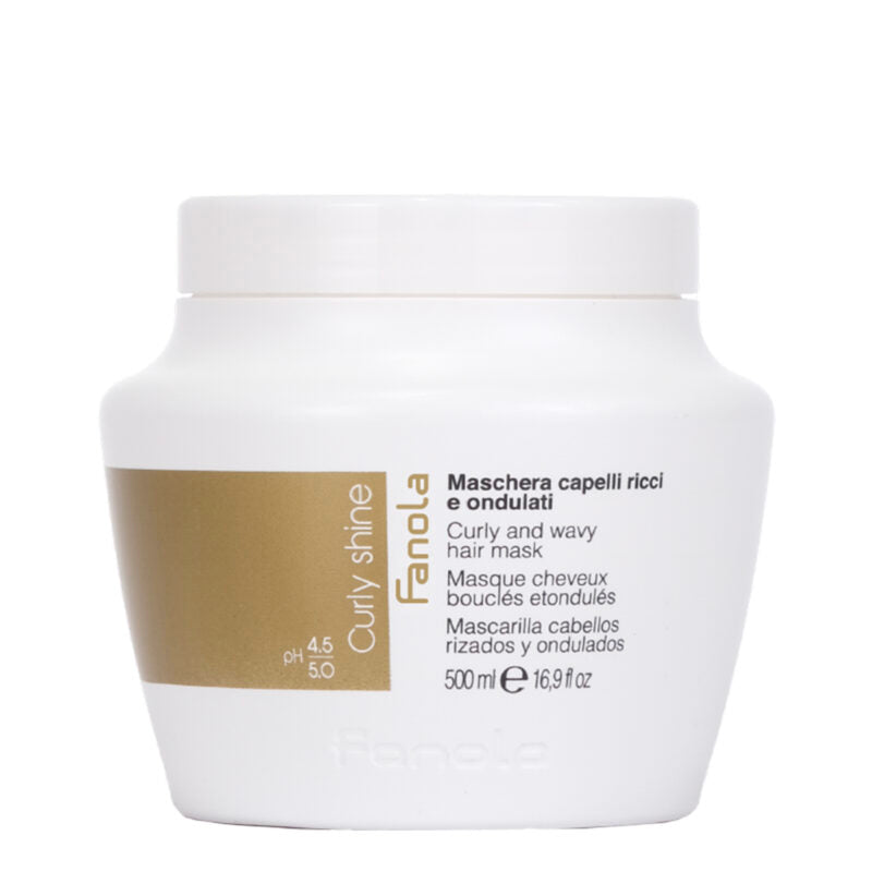 Fanola Curly Shine Maschera Capelli Ricci E Ondulati 500ml