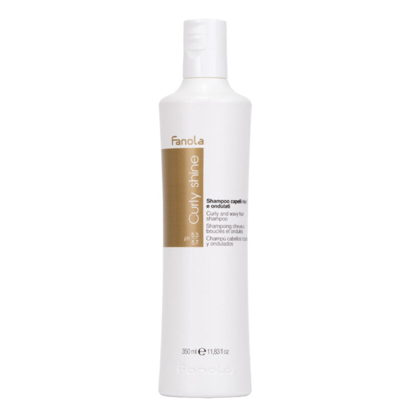 Fanola Curly Shine Shampoo Capelli Ricci E Ondulati 350/1000ml