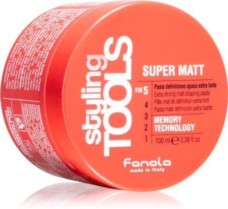 Fanola Styling Tools Super Matt Pasta Definizione Opaca Extra Forte 100ml