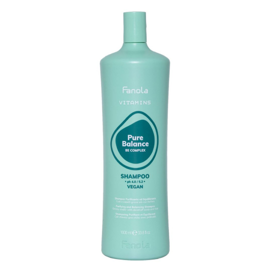 Fanola Vitamins Pure Balance Shampoo Purificante Ed Equilibrante 1000ml