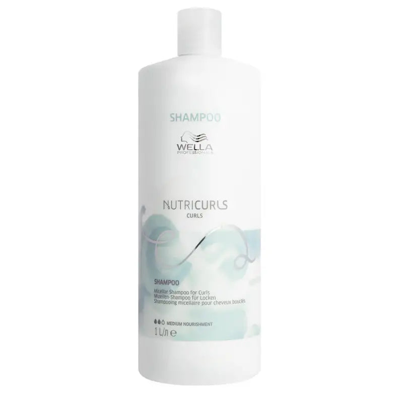 Wella NutriCurls Curls Shampoo 1000ml