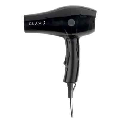 Giubra Glamu Mini Asciugacapelli Pieghevole Da Viaggio 1000w