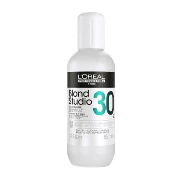 L'Oréal Professionnel decolorante Blond Studio 9 40g + Ossidante in crema 30 volumi 85ml