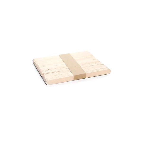 Xanitalia Spatole in legno piccole monouso per cera 50 pz