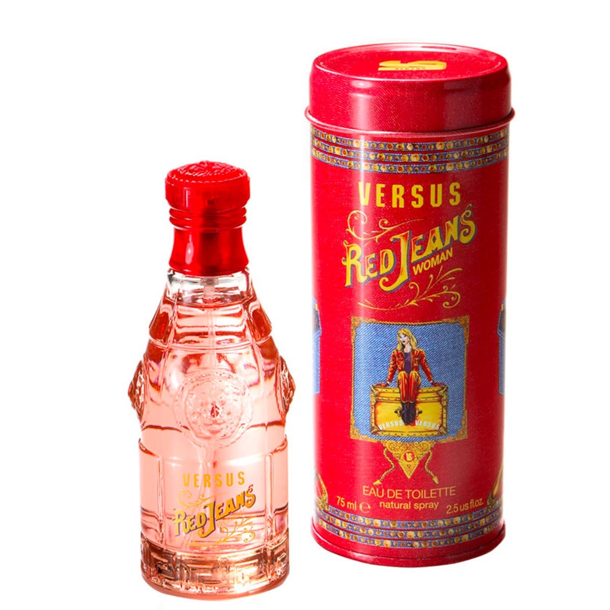 Versace Red Jeans Woman Eau De Toilette 75ml