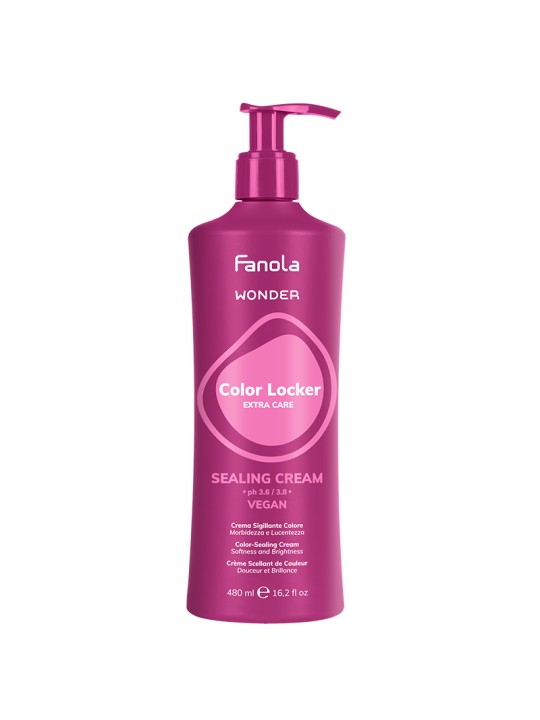 Fanola Wonder Color Locker Sealing Cream Crema Sigillante Colore 480ml